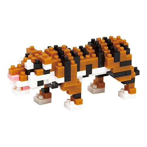 nanoblock NAN-NBC104 Bengal Tiger Toy, Multi-Colour von nanoblock