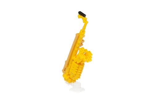 nanoblock NAN-NBC106 Saxophone Toy, Multi-Colour von nanoblock