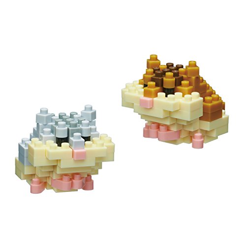 nanoblock NAN-NBC216 Hamsterspielzeug, Mehrfarbig von nanoblock