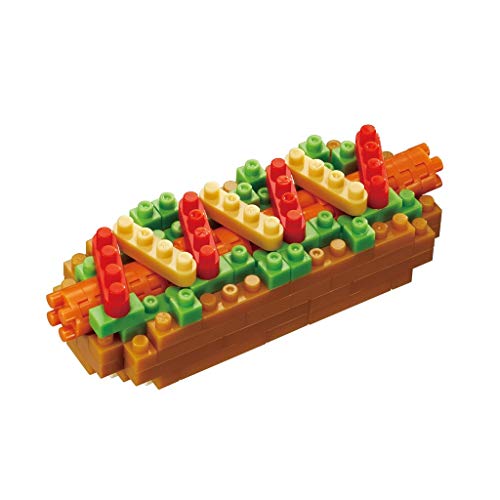 Nanoblock NBC-218 Mini Series Hot Dog, Multi von nanoblock