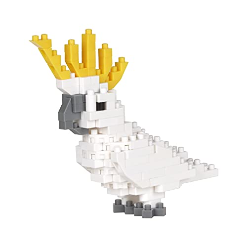 nanoblock - NBC-344 - Sulphur Crested Cockatoo, Multicolored nanoblock - NBC-344 - Sulphur Crested Cockatoo, Multicolored von nanoblock
