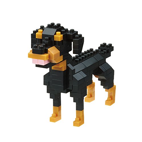 nanoblock NBC263 Dogs Rottweiler, Multi von nanoblock