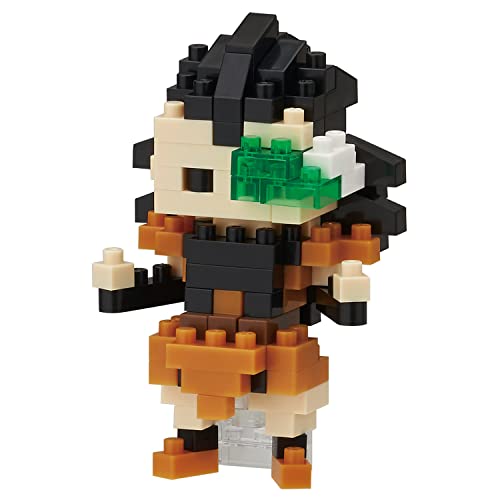 nanoblock NBDB-005 nanoblock-NBDB-005-Dragon Dragon Ball Z Raditz Konstruktionsspielzeug, Mehrfarbig von nanoblock