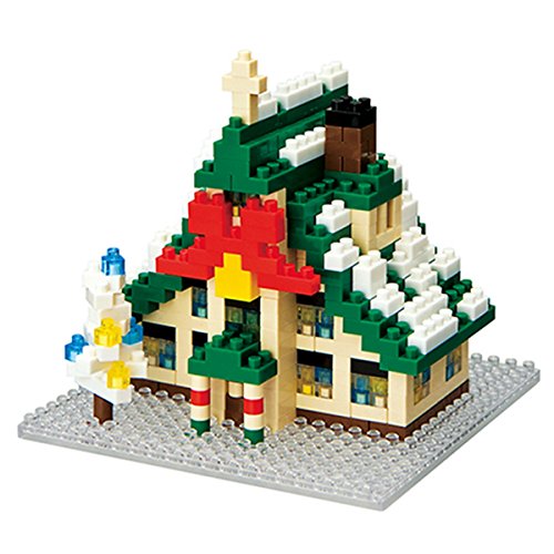 Nanoblock – Nbh-025 – Bauspiel – X'Mas House von nanoblock