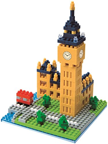 nanoblock NBH-029 - Big Ben, Minibaustein 3D-Puzzle, Sights to See Serie, 460 Teile, Schwierigkeitsstufe 2, mittel nanoblock NBH-029 - Big Ben, Minibaustein 3D-Puzzle, Sights to See Serie, 460 Teile, Schwierigkeitsstufe 2, mittel von nanoblock