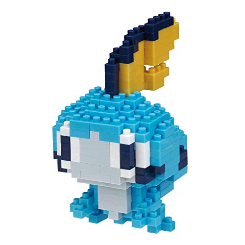 nanoblock NBPM-061 Pokemon Sobble Larméléon Memmeon Building Toy, Multicolored von nanoblock