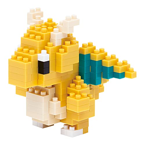 nanoblock NBPM011 Pokemon Dragonite, Colourful von nanoblock