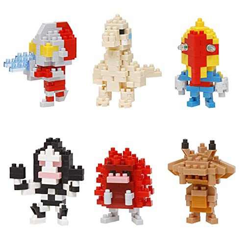 nanoblock - Ultraman Vol. 2 (Box of 6 Blind Boxes), mininano Series von nanoblock