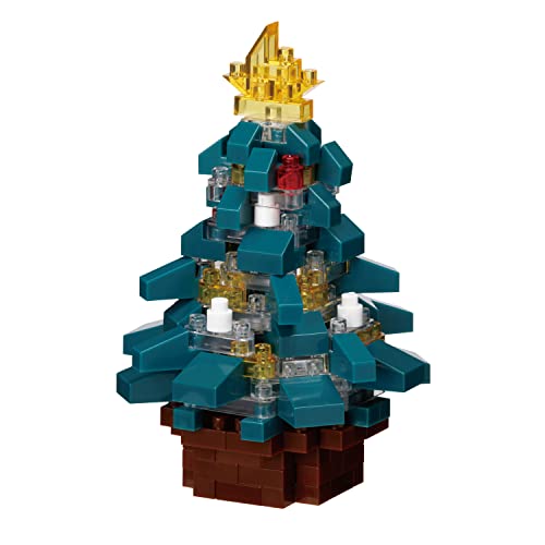 nanoblock - Weihnachten - Weihnachtsbaum Version 2, Kollektion Serie Bausatz von KAWADA