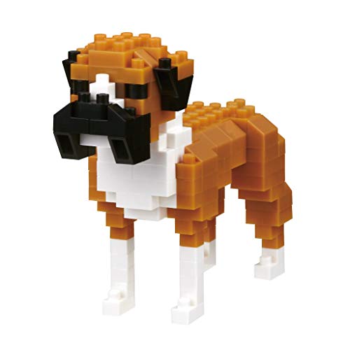 nanoblock-nanoblock-NBC-254-Dog Breed Boxer Spielzeug, NBC-254, Mehrfarbig von nanoblock