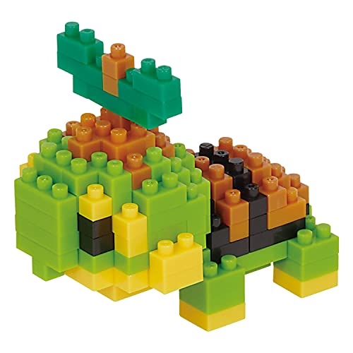 nanoblock NBPM-077 Pokemon Turtwig Tortipouss Chelast Mehrfarbig von nanoblock