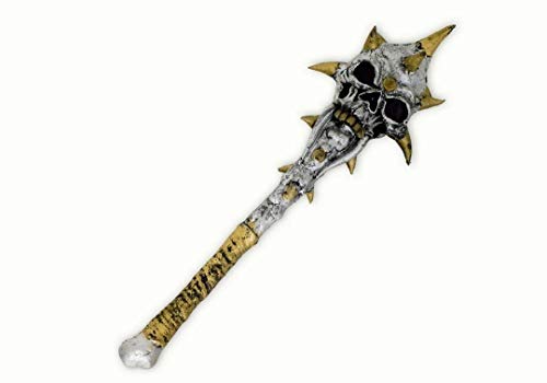 K40549293 Silber Neandertaler Totenkopf Keule Wikinger K40549293 Silber Neandertaler Totenkopf Keule Wikinger von narrenkiste