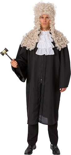 O7917 schwarz Damen Herren Richterrobe Richterkostüm Gr.Einheitsgröße O7917 schwarz Damen Herren Richterrobe Richterkostüm Gr.Einheitsgröße von narrenkiste