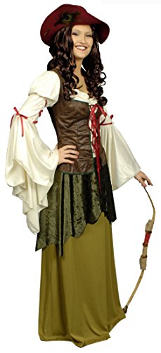 narrenkiste K31250603-44-46 Damen Maid Marian Robin Hood Kostüm Gr.44-46 narrenkiste K31250603-44-46 Damen Maid Marian Robin Hood Kostüm Gr.44-46 von narrenkiste