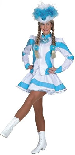 narrenkiste O9661-44 türkis-weiß Damen Funkemariechen-Tanzmariechen Kostüm-Uniform Gr.44 narrenkiste O9661-44 türkis-weiß Damen Funkemariechen-Tanzmariechen Kostüm-Uniform Gr.44 von narrenkiste