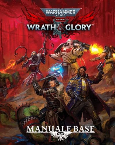 Wrath & Glory Warhammer 40000 Handbuch Basis auf Italienisch Rollenspiel von need games