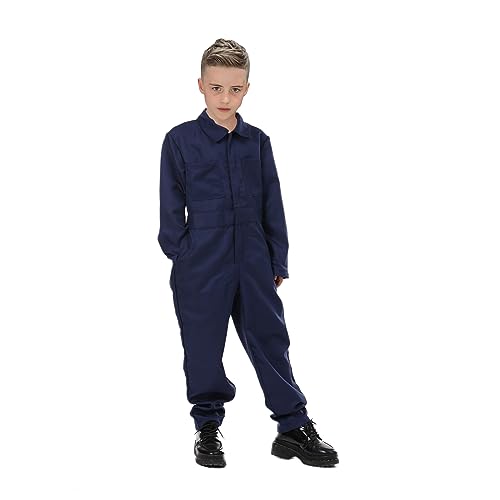 nezababy Michael Myers Kostüm für Kinder Killer Overall Gruselmaske 2 Teiliges Halloween Horror Requisiten Outfit Mörderanzüge (Michael Myers Kostüm, Groß) von nezababy