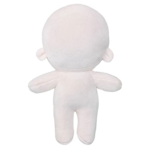 niannyyhouse Plüschpuppen, 10 cm, 15 cm, 20 cm, Humanoide Stofftiere, Anziehsachen, Tragbare Kleidung (10cm Normaler Körper Ohne Stickerei Ohne Skelett) von niannyyhouse