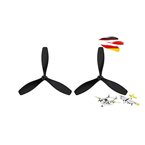 Original Ersatzpropeller-Set für Flugzeuge wie FX816 und FX817 u. weitere kompatible RC-Modellen, Schneller Austausch, Optimale Passform u. stabile Flugeigenschaften, Outdoor u. Indoor Spielzeug-Teile von njoyn