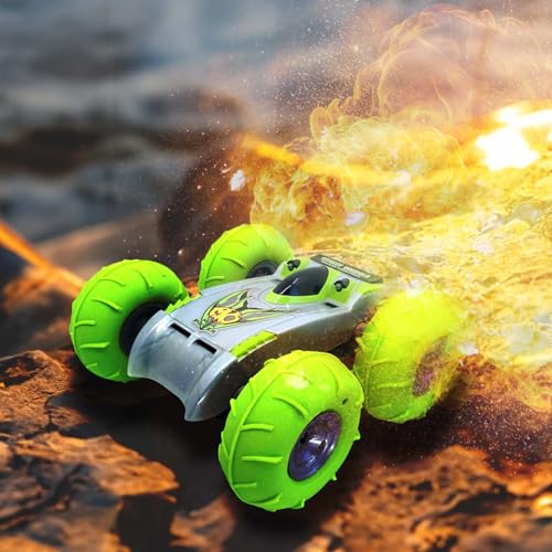 RC Ferngesteuerter Off-Road Stunt-Auto, Monster-Truck, Gelände Fahrzeug mit Fernsteuerung und Akku, Buggy Modell, RTR Rallye Crawler für Kinder in Jungen Jahren und Erwachsene, Truggy Modellbau von njoyn