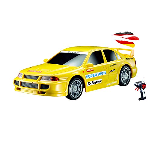 RC ferngesteuertes Auto im offiziell lizenziertem Design, Kompatibel mit Suzuki Mini Race Tin Drift Car, Modell-Maßstab 1:24, Lizenz-Fahrzeug mit LED-Beleuchtung, Spielzeug für Kinder und Erwachsene von njoyn