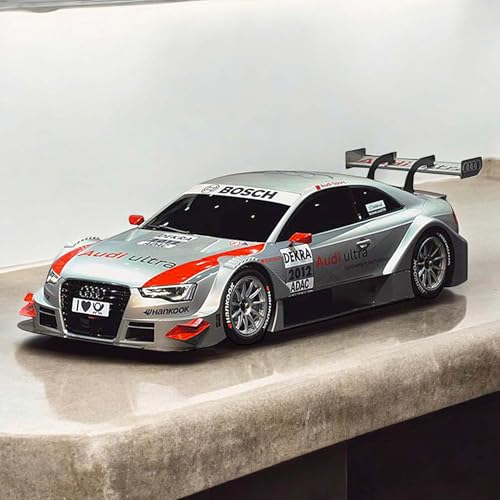 RC ferngesteuertes Auto im offiziellem Design, Kompatibel mit Audi A5 DTM Racing Edition, Modell-Maßstab 1:16, Lizenz-Fahrzeug, RTD Car, Spielzeug für Kinder in Jungen Jahren, Erwachsene und Sammler von njoyn