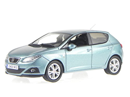 Seat Ibiza 5-Türer 2008 nayara blau Modellauto 1:43 von nn