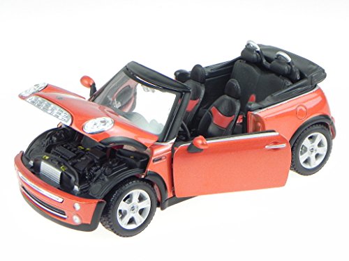 Mini Cooper Cabrio orange Modellauto 31998 Maisto 1:24 von nn