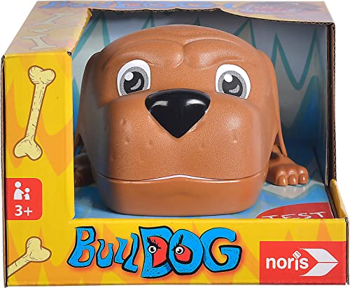 Noris 606064050 Bulldog, Aktionsspiel für Die ganze Familie (Keine Batterien erforderlich), für Kinder ab 3 Jahren von Noris