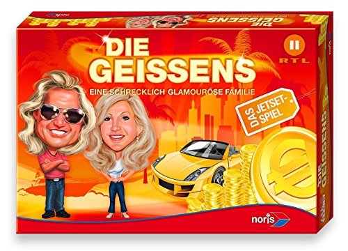 Noris 606920096 - Die Geissens, Eine schrecklich glamouröse Familie, Familienspiel von Noris