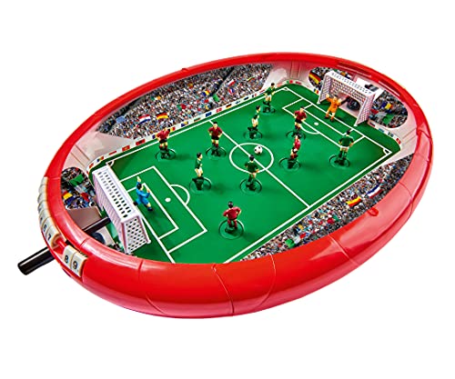 Noris 606178712 - Fußball Arena - Der Tischfußball Spaß für die ganze Familie - Mit Toranzeige - Gesamtgröße 55 x 41 x 8 cm, ab 4 Jahren von Noris