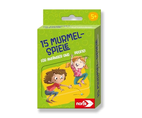 noris 606092105-15 Murmel-Spiele für Kinder ab 5 Jahre - Set aus 21 bunten Murmeln, Spiel-Anleitungen und Stoffbeutel in Blechdose, Outdoor-Spielzeug für Anfänger und kleine Profis noris 606092105-15 Murmel-Spiele für Kinder ab 5 Jahre - Set aus 21 bunten Murmeln, Spiel-Anleitungen und Stoffbeutel in Blechdose, Outdoor-Spielzeug für Anfänger und kleine Profis von noris
