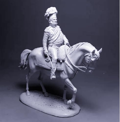 nqhupuo 1/24 Antiker Europäischer Samurai Resin Modell bausatz Unbemalter und unmontierter Soldat Resin Modell bausatz //P7s4-2 von nqhupuo