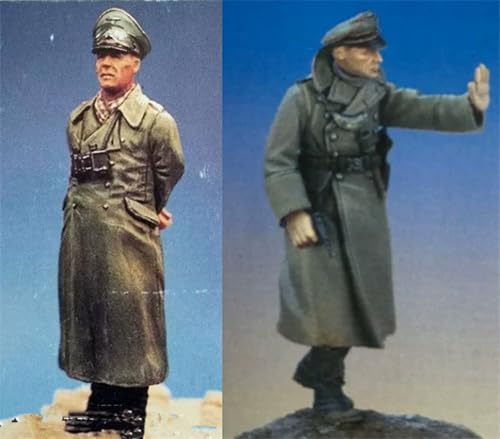 nqhupuo 1/35 WWII German Soldier Resin Model Kit Unbemalt und unmontiert Soldier Resin Model Kit (2-Personen) //P9s6-16 von nqhupuo