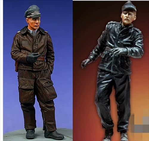 nqhupuo 1/35 WWII German Soldier Resin Model Kit Unbemalt und unmontiert Soldier Resin Model Kit (2-Personen) //P9s6-33 von nqhupuo