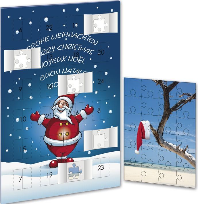 Puzzle Adventskalender Nikolaus von nsv