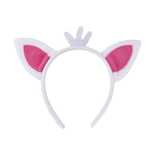 ohodhmnu 1/3/4 Fuchs-Kostüme Cosplay Fuchs Ohren Stirnband Fliege Schwanz Tutus Rock Set Halloween Tier Kostüm Zubehör von ohodhmnu