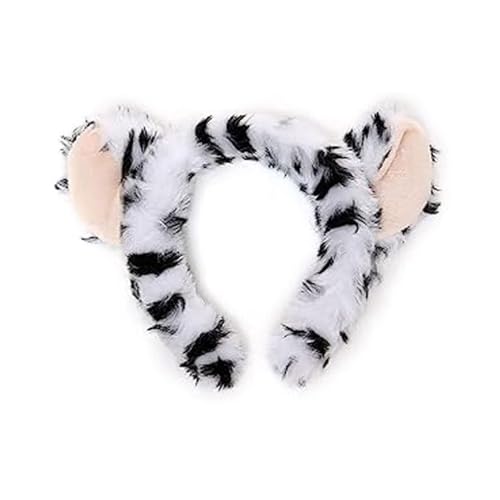 omiinitio 1/2/3/4 Leoparden Kostümzubehör Set Leoparden Ohrstirnband Bowtie Tail Tutus Accessoires Kits Kinder Leoparden Kostüm von omiinitio