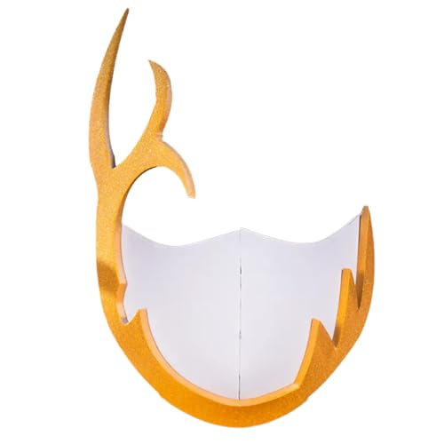 omiinitio Maskerade Maske Halloween Kostüm Maske Anime Cosplay Maske Party Maske Halbe Gesichtsmaske Party Maske Karneval Maske von omiinitio