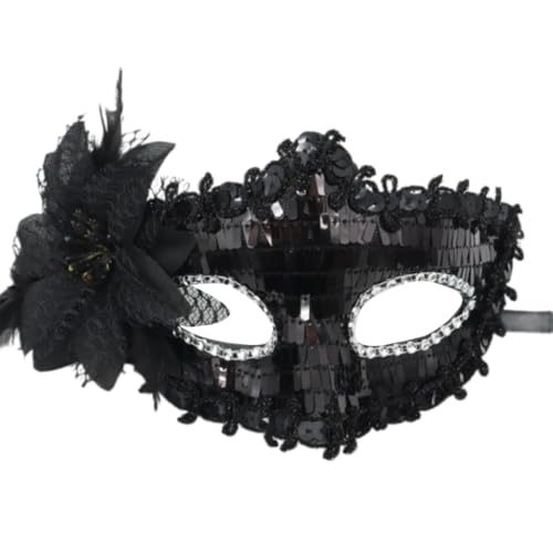 omiinitio Masquerade Maske Für Frauen Mardi Gras Maske Karnevale Prom Venezianer Maske Halloween Party Maske Kostüm Party Vorräte von omiinitio