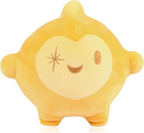 oosheon Star Plush, Cartoon Wish Star Plush Doll, Stern Kuscheltier, Cartoon Plush Doll, Cartoon Wish Spielzeug, Plüschtier Wish Star, für Jungen Mädchen (Stern) von oosheon