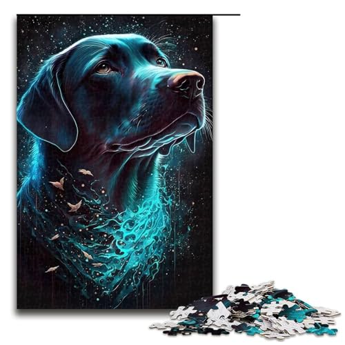 1000-teiliges Puzzle für Erwachsene, Labrador Retriever Dog1, Puzzle für Lernspiele, Herausforderung, Spielzeug, Kunstwerk, Geschenk, 1000 PCS 1000-teiliges Puzzle für Erwachsene, Labrador Retriever Dog1, Puzzle für Lernspiele, Herausforderung, Spielzeug, Kunstwerk, Geschenk, 1000 PCS von ouynngjing