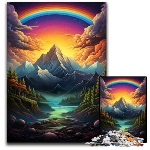 Puzzle 1000 Teile für Erwachsene Psychedelic Alps schwierige Puzzles für Erwachsene anspruchsvolles Denkspiel für Teenager unterhaltsames interaktives Spiel für die ganze Familie 1000 Teile (75x50cm) Puzzle 1000 Teile für Erwachsene Psychedelic Alps schwierige Puzzles für Erwachsene anspruchsvolles Denkspiel für Teenager unterhaltsames interaktives Spiel für die ganze Familie 1000 Teile (75x50cm) von ouynngjing