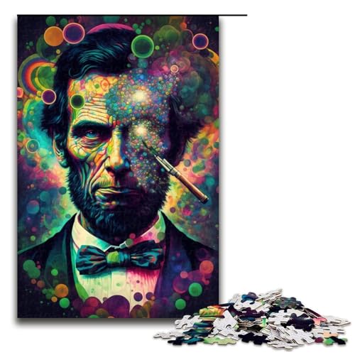 Puzzle für Erwachsene, 1000 Teile, interdimensionales Lincoln-Puzzle, Spiele, Spielzeug, Geschenk, geeignet für die Schreibtischdekoration, 1000 Teile von ouynngjing