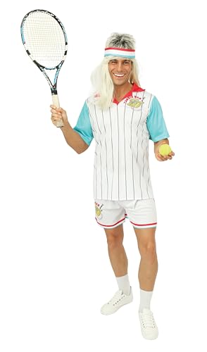 P' CLOWN - 23752 - Tennisspieler-Kostüm - Erwachsene - S/M von p'tit clown