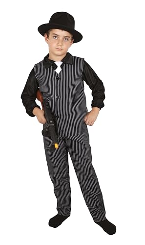 P'TIT CLOWN - 22709 - Gangsterkostüm - Kinder - 5/6 Jahre von p'tit clown