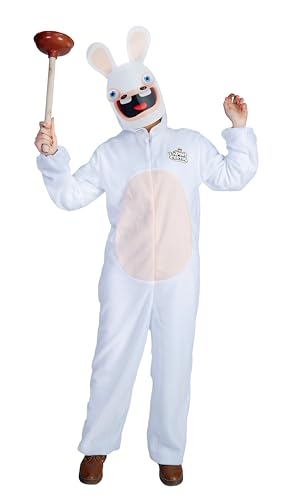 p'tit clown - Referenz 44441 – Kostüm Rabbids – Kostüm Teenager Unisex – Weiß-Beige, 14/16 Jahre von p'tit clown