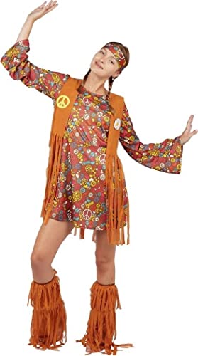 P'tit Clown re21111 - Hippie-Kostüm für Damen, Größe L/XL von p'tit clown