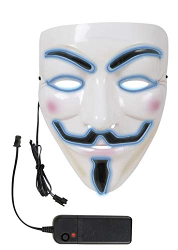 P'tit Clown re44062 – Anonyme Maske mit Beleuchtung von p'tit clown