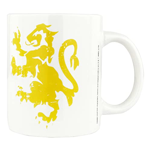 Harry Potter Tasse für Kinder im Gryffindor Design, Trinkbecher mit ca. 330 ml Fassungsvermögen, mikrowellen- und spülmaschinengeeignet, ideal für heiße und kalte Getränke von p:os